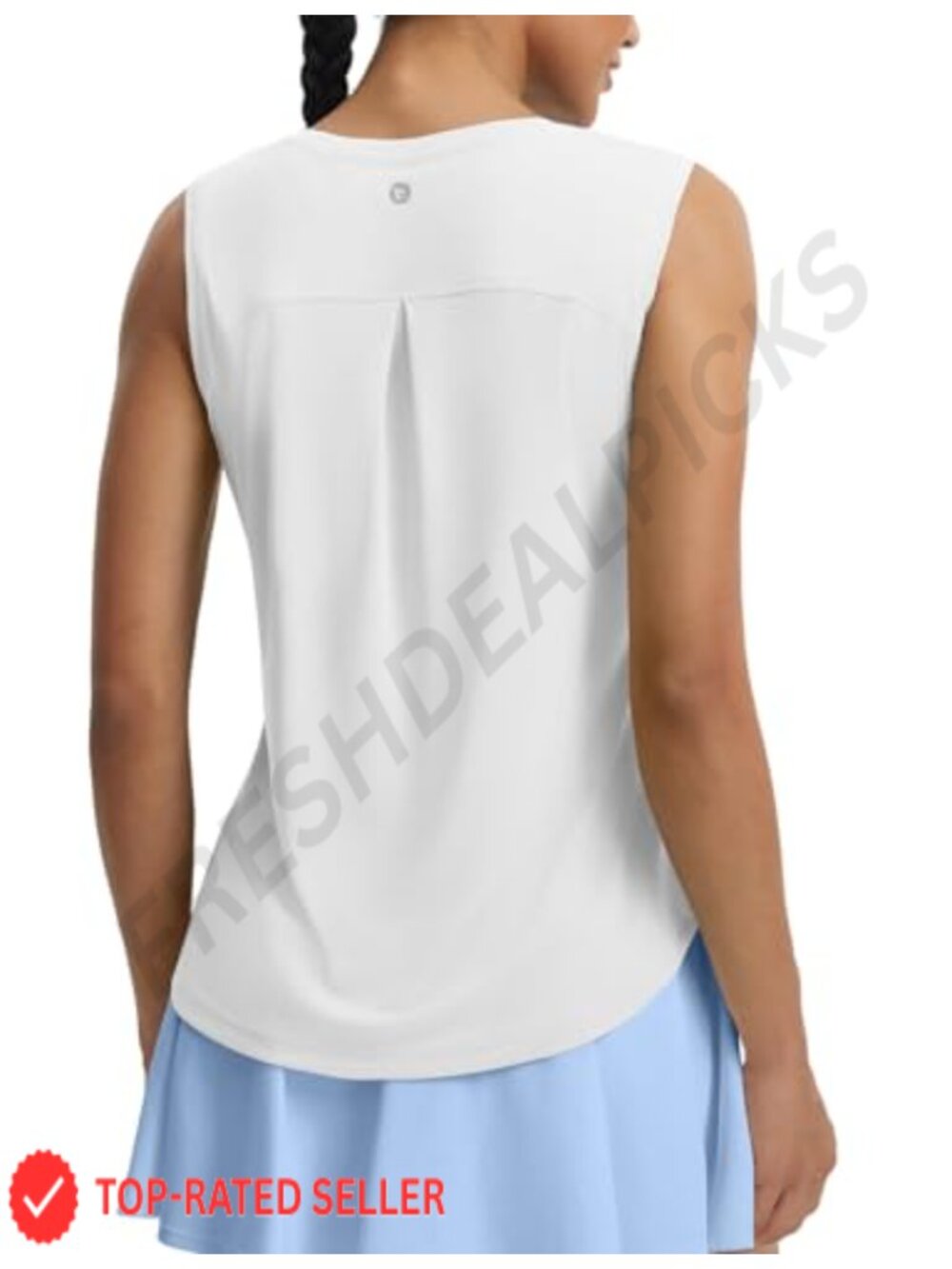 Women's Sleeveless Workout Tank Top Lightweight Athletic Quick Dry